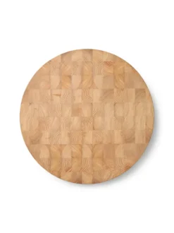 Cafe Latte Ferm Living - Chess leikkuulauta pyöreä, L