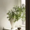 Cafe Latte Ferm Living - Fountain vaasi, off-white