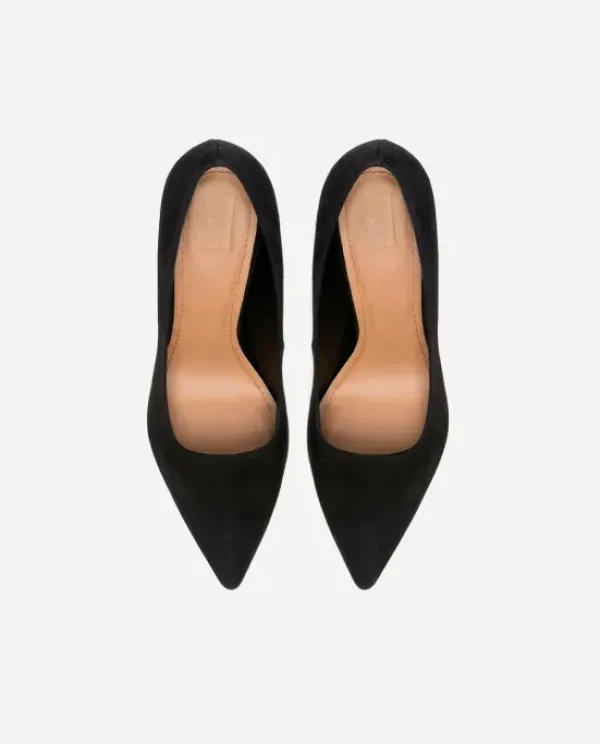 Flattered - Charlie Suede korkkarit, musta