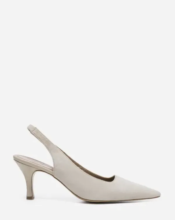 Flattered - Franchesca Suede korkokengät, sand