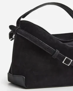 Flattered - Helia handbag, suede black