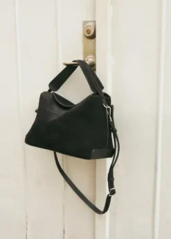 Flattered - Helia handbag, suede black