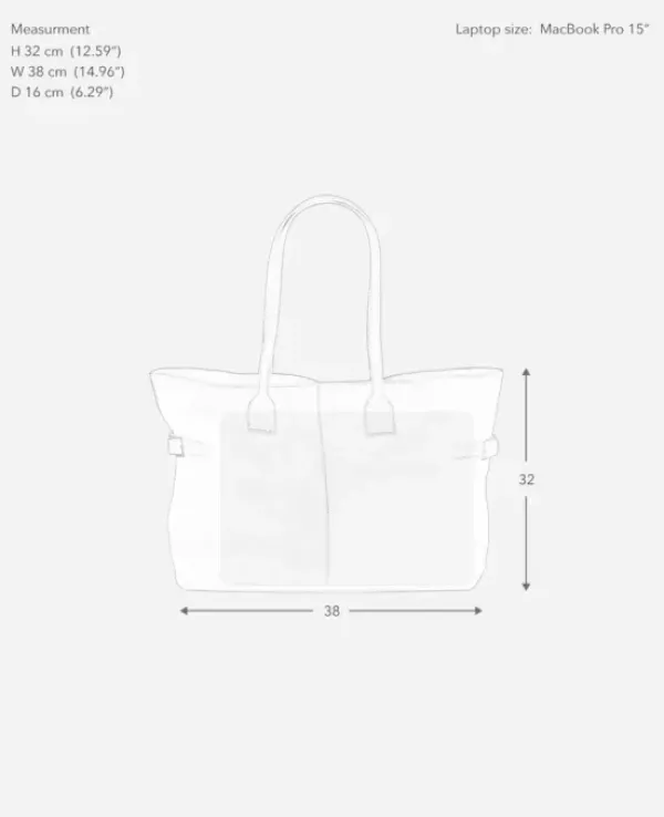 Flattered - Lesley tote bag, suede bourbon