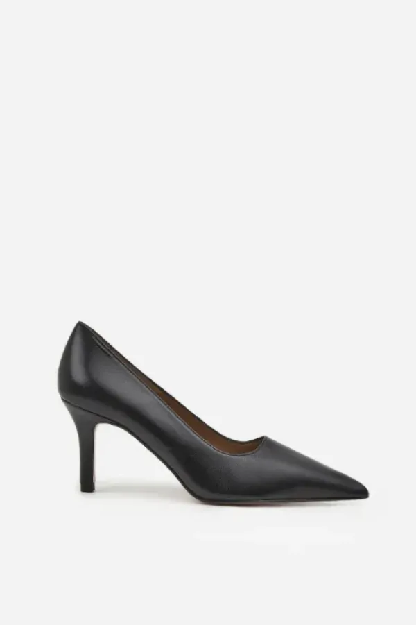 Flattered - Roberta Black Leather korkkarit