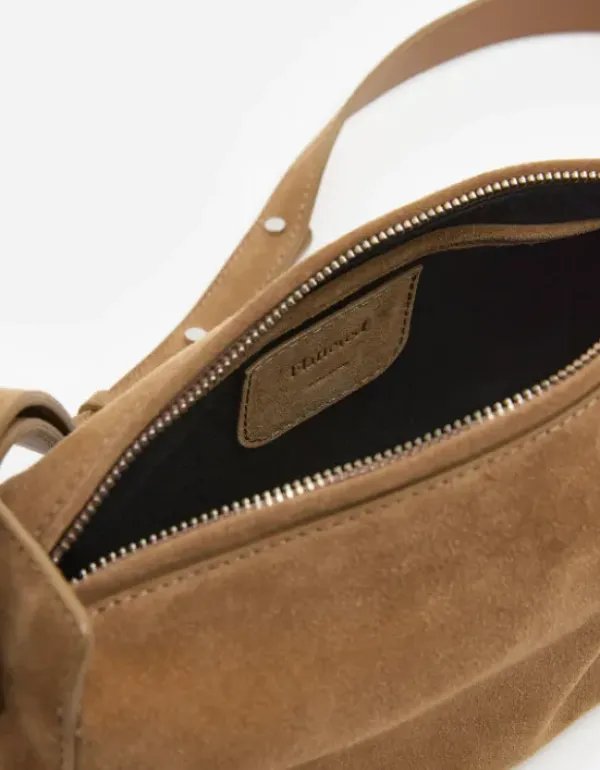 Flattered - Tuna shoulderbag, sand suede