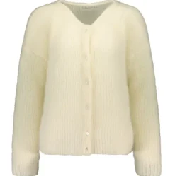 Gauhar Helsinki Gauhar - Mohair neuletakki, white