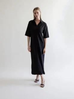 Gauhar Helsinki Gauhar - Pique mekko, black
