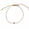 a Beautiful Story Iris rannekoru Smokey Quartz, silver
