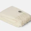 Stackelbergs Luxury Kid Mohair torkkupeitto, White