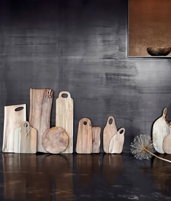 Muubs - leikkuulauta S, teak (17x32cm)