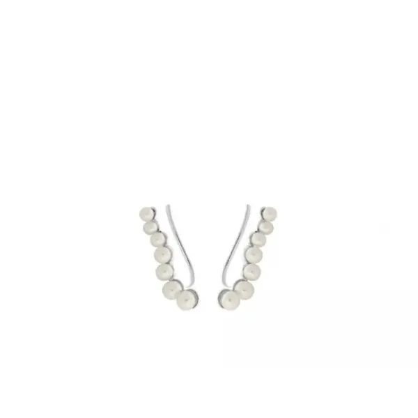 Pernille Corydon - Ocean Treasure Ear Climbers, hopea