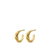 Pernille Corydon - Small Hana Earrings 12mm, kulta