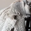 Tell Me More - Monti torkkupeitto, sand beige