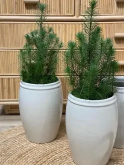 Tine K Home - Korkea ruukku 33cm, valkoinen