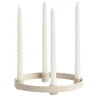 Tine K Home - rengaskynttelikkö S 18cm, hiekka