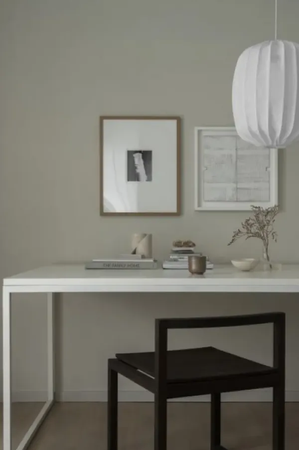 Watt & Veke Watt&Veke - Prisma 35 kattovalaisin pellavaa, white