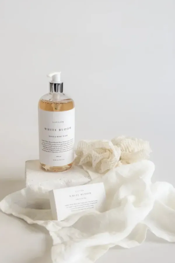 Lavliér White Bloom Hand & Body nestesaippua 500ml