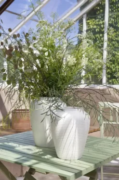 Bergs Potter Willow maljakko H45 cm, valkoinen